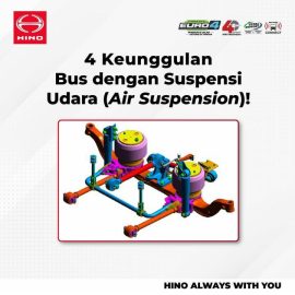 Keunggulan Hino Menggunakan air suspension