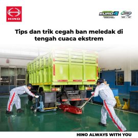 Tips & Trik Mencegah ban meledak disaat cuaca ekstrim