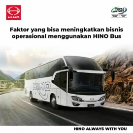 Bus Hino Jadi Primadona Pebisnis